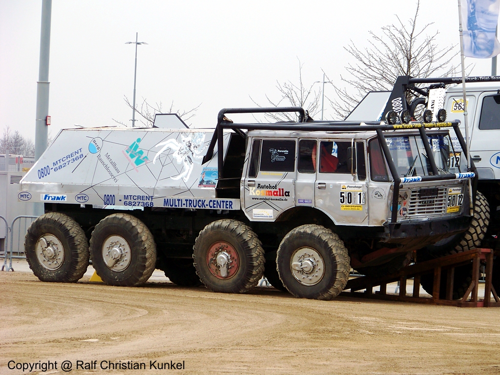 Tatra 813 8x8 Truck Trial Team Leipzig - aufgenommen am 30.03.2009 auf der AMI 2009 Leipzig - Copyright @ Ralf Christian Kunkel 

