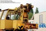 Autodrehkran ADK 100 (TAKRAF) auf IFA L 60 1218 4x4 (Allradantrieb) - Hersteller (Kranaufbau): VEB Maschinenbau »Karl Marx« Babelsberg - Hersteller (Fahrgestell): VEB IFA-Automobilwerk