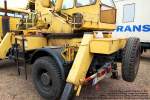 Autodrehkran ADK 100 (TAKRAF) auf IFA L 60 1218 4x4 (Allradantrieb) - Hersteller (Kranaufbau): VEB Maschinenbau »Karl Marx« Babelsberg - Hersteller (Fahrgestell): VEB IFA-Automobilwerk