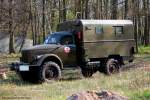 GAZ-63 KO (GAS-63 KO) - Kofferfahrzeug aus CA-Best�nden, Allradversion des GAZ-51 - sowjetische Armee, UdSSR, Russland - fotografiert am 20.04.2012 zum Nutz- und Milit�rfahrzeugtreffen im Bunkerpark