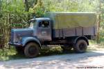 Mercedes-Benz L 3000 A Pritschenwagen mit Allradantrieb - Bauzeit: 1940-1942 - Wehrmacht, Deutsches Reich, Deutschland - fotografiert am 20.05.2012 zur Garnison-Schau an der St.