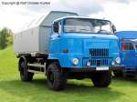 IFA L 60 1218 4x4 ND mit LAK II - Hersteller des Fahrgestells: VEB IFA-Automobilwerk Ludwigsfelde, leicht absetzbarer Koffer - fotografiert am 01.09.2007 zum Ostmobil Meeting Magdeburg (OMMMA 2007) -