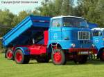 IFA W 50 LA/K DSK Dreiseitenkipper - Allrad, Lastkraftwagen, Frontlenker - Hersteller: VEB IFA-Automobilwerk Ludwigsfelde, DDR - fotografiert am 03.09.2011 zur 13.