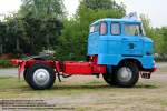 IFA W 50 L/S Sattelzugmaschine mit verlängertem Fahrerhaus (VEB Handelstransport Gera) - Hersteller: VEB IFA-Automobilwerk Ludwigsfelde , DDR - fotografiert zum Oldtimer-Treffen am