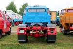 IFA W 50 L/S Sattelzugmaschine mit verlängertem Fahrerhaus (VEB Handelstransport Gera) - Hersteller: VEB IFA-Automobilwerk Ludwigsfelde , DDR - fotografiert zum Oldtimer-Treffen am