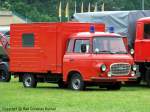 Ger�tewagen Atemschutz GW-A auf Barkas B 1000 Kofferfahrzeug (Bezeichnung in der DDR: ASGW Atemschutzger�tewagen), Feuerwehr - Baujahr 1985 - Hersteller des Aufbaus: VEB Feuerl�schger�tewerk G�rlitz,