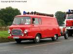 KLF-TS 8 Kleinl�schfahrzeug und Tragkrafspritze auf Basis Barkas B 1000 mit Nachl�ufer, Aufbau: VEB Feuerl�schger�tewerk G�rlitz, IFA - fotografiert am 10.09.2011 zum Tatra-Treffen in Seehausen -