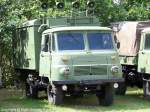 Robur LO 2002 A RKE 75 - RKE = Rundfunk-Kino-Einrichtung, Einsatzfahrzeug der Bereitschaftspolizei der DDR, Volkspolizei, VoPo - fotografiert am 25.07.2009 zum Museumfest am Blaulichtmuseum in Beuster