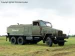 IFA G 5 Tankwagen f�r 4.000 Liter Trinkwasser - NVA, Allrad, VEB Kraftfahrzeugwerk  Ernst Grube  Werdau - fotografiert beim Milit�r- und Nutzfahrzeugfahrzeugtreffen am Flugplatzmuseum Cottbus am