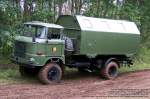 IFA W 50 LA mit LAK II der NVA - Allrad-LKW mit leicht absetzbarem Koffer, LKW 4x4, DDR - fotografiert am 07.08.2010 zum Militärtreffen im Zeithainer Lustlager - Copyright @ Ralf Christian Kunkel