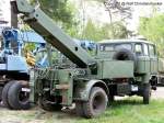 IFA W 50 LA/AB - Abschleppfahrzeug, Allrad, NVA - fotografiert zum Milit�rfahrzeug-Treffen bei der St.
