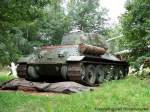 T-34 Kampfpanzer - Sowjetische Armee, CA, UdSSR, NVA, DDR - fotografiert am 05.08.2011 zum Milit�rfahrzeugtreffen in Zeithain (Lustlager Zeithain) - Copyright @ Ralf Christian Kunkel