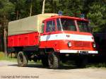 L�schgruppenfahrzeug LF 8-TS 8 auf Robur LO 2002 A - mehr zum Fahrzeug findet man im Typenkompass-Buch  DDR-Feuerwehrfahrzeuge 1945-1990 , erschienen 2010 beim Motorbuch Verlag - fotografiert am
