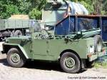IFA P 2 M (Horch P 2 M) - K�belwagen (4-t�rig), Gel�ndewagen, Allrad, Kommandowagen, KVP, NVA - fotografiert am 23.05.2009 beim Milit�rfahrzeug-Treffen, St.