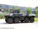 Sp�hpanzer 2 LUCHS - ehem. Bundeswehrwehrfahrzeug - heute im Bestand der Kieker-Sammlung - fotografiert zum Milit�rfahrzeug-Treffen in Kummersdorf-Gut am 04.07.2009 - Copyright @ Ralf Christian Kunkel 