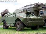 SPW-40 P2 (BTR-40 P2) - sowjetischer Sch�tzenpanzerwagen der Bereitschaftspolizei der DDR, Einsatz solcher Fahrzeuge aber auch bei der Sowjetarmee und der NVA - fotografiert zum Museumsfest 2009 am