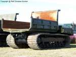 Raupendumper vermutlich Mitsubishi LD 1000 - 13 t Leergewicht, Raupenfahrwerk - fotografiert zum 6.